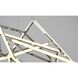 Canada LED 53 inch Chrome LED Chandelier Ceiling Light